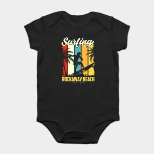 Surfing | Rockaway Beach, New York Baby Bodysuit